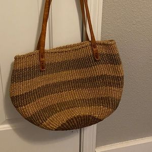 Vintage Straw Bag
